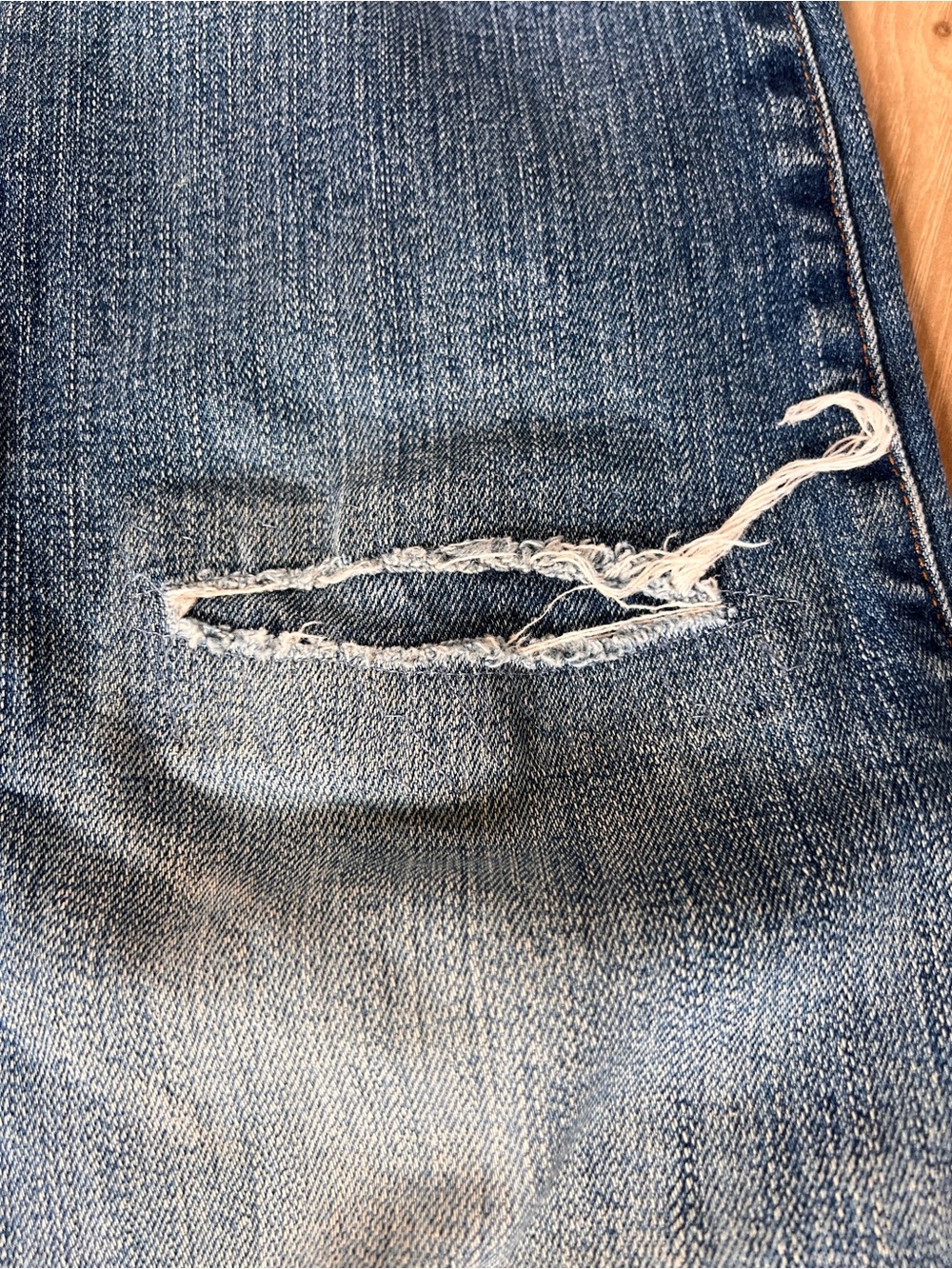 Madewell 9” high riser skinny skinny crop Jeans size 30 - Picture 5 of 6